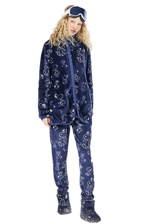 Gisela Winter Women's Blue Robe