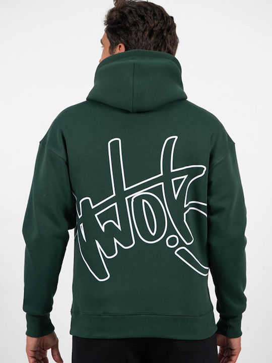 Green Hoodie Sweatshirt