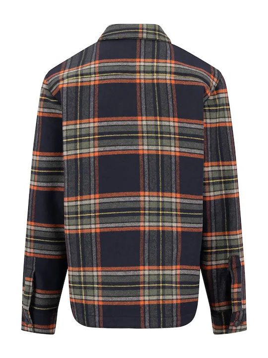 Long Sleeve Blue Check Shirt