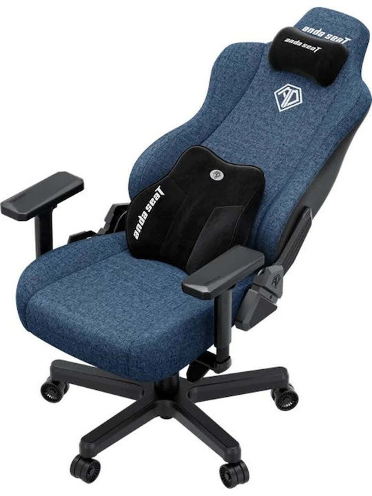 Anda Seat Kaiser 3E Series XL Gaming-Stuhl aus Stoff mit verstellbaren Armlehnen Dark Blue