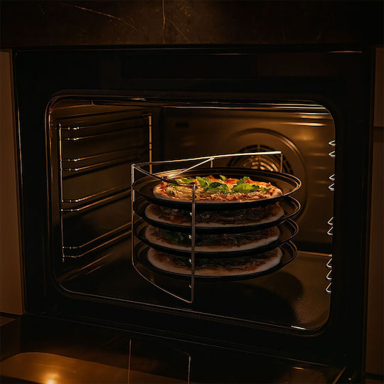 Relaxdays Tăvi de Copt Perforate din Aluminiu 4 Bucăți