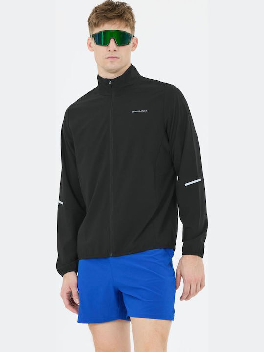 Waterproof Black Activewear Jacket