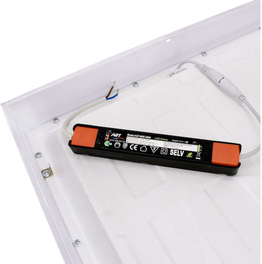 Bemko Square LED Panel 26W with Warm White Light 40x40cm