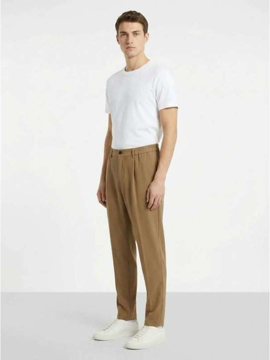 Men's Stretch Trousers Relaxed Fit Camel