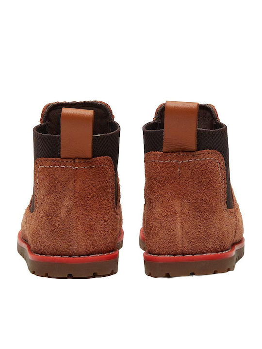 Pokey Pine Suede Παιδικά Μποτάκια Καφέ