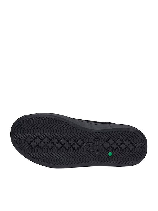 Mid Suede Детски Боти С Велкро Черни