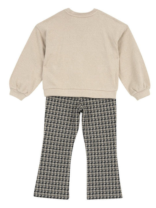Kids Set with Pants 2pcs Beige