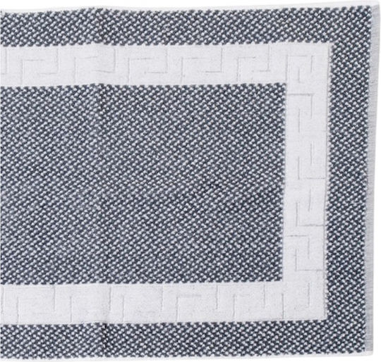 Nicefeelings Set of 6 Grey Hotel Bathroom Mats 50x75cm