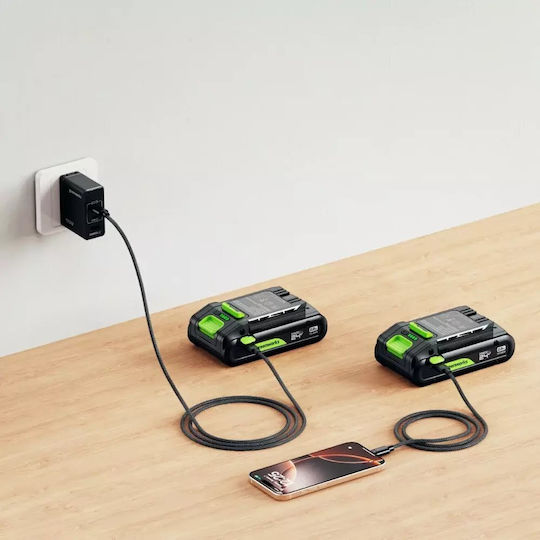 Greenworks Acumulator pentru unelte 24 V cu capacitate de 6 Ah