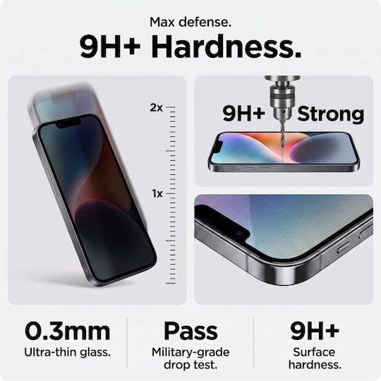 Tech-Protect Onetouch Set Spy+ 2 Бройки iPhone 18 Pro Max Privacy 5906302343119
