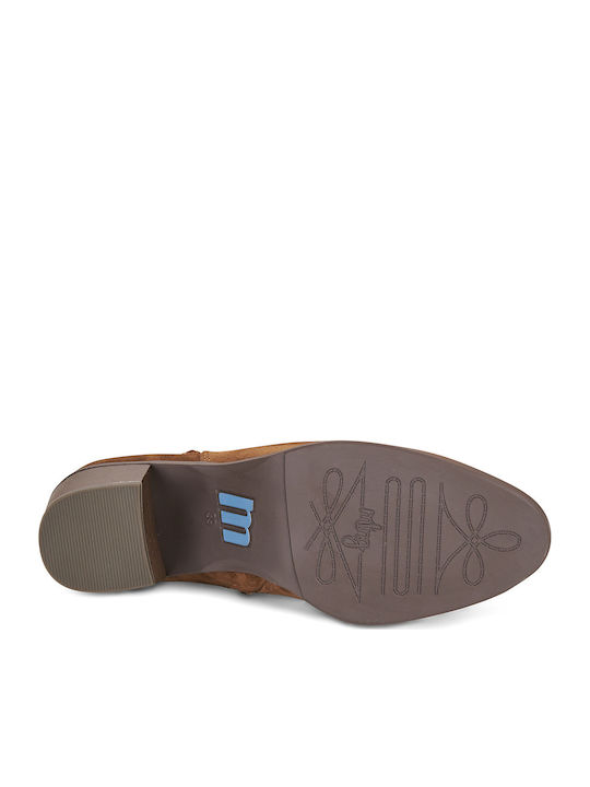 Damen-Stiefeletten Braun