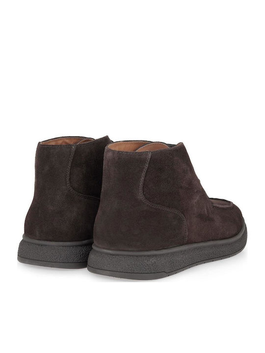 Suede Men's Brown Boots