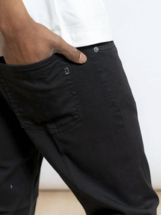 Men's Black Denim Pants
