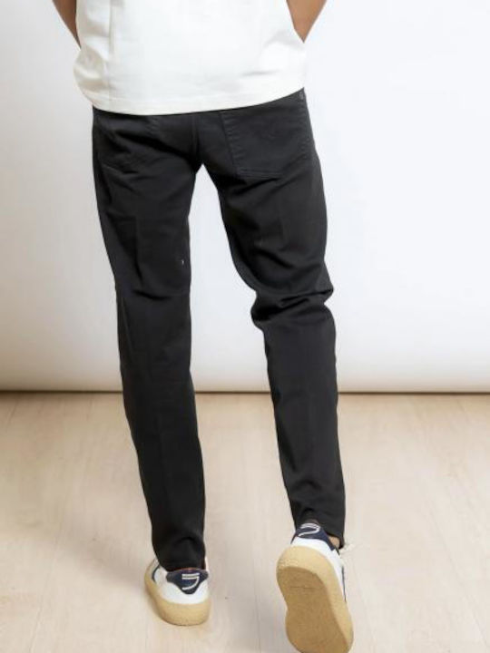 Men's Black Denim Pants