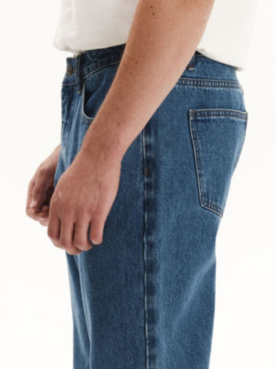 Ανδρικό Παντελόνι Τζιν Regular Fit Middle Blue
