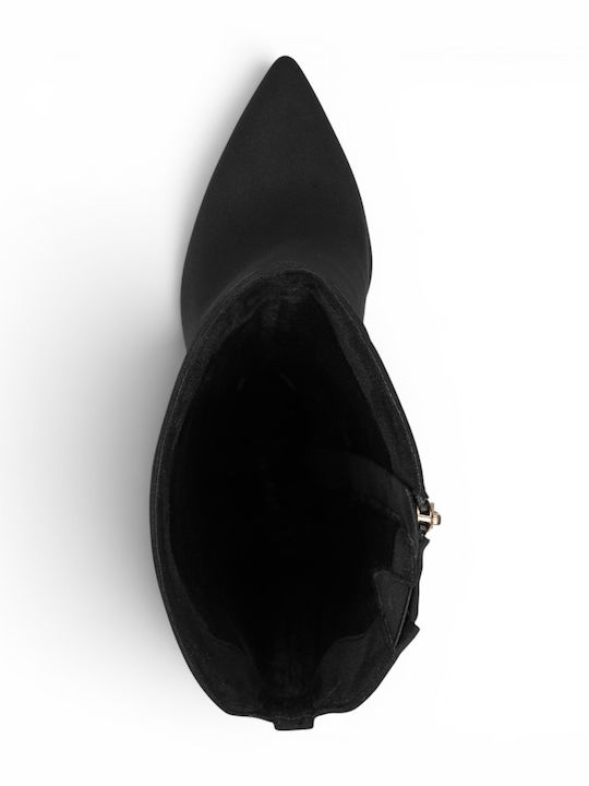 Damenstiefel mit hohem Absatz Schwarz