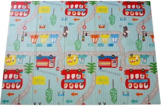 Cars Aktivitätsmatte Hellblau 200x150cm