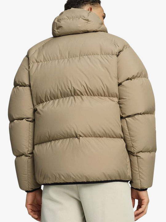 Зимно Пухено Яке Puffer, Ветроустойчиво, Oak Branch Beige