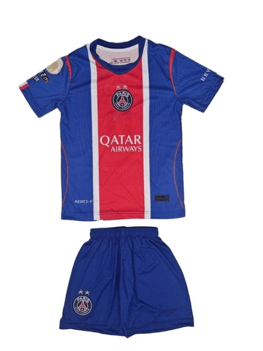 Set de Fotbal pentru Copii Dembele Psg 2026-2027 Albastru Balón De Oro Roșu Albastru Unisex Copii Ab212