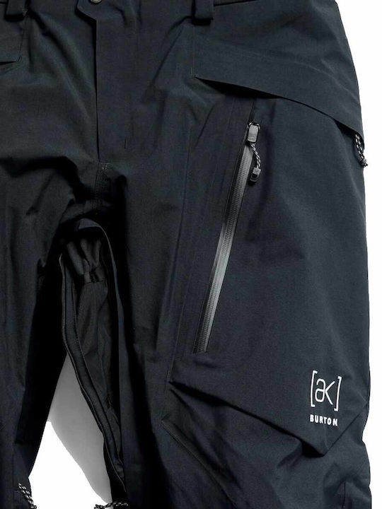Burton Ak Cyclic Gore-Tex 2L 3076710A04 Pantaloni de Schi și Snowboard pentru Bărbați Negri