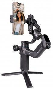 FeiyuTech Scorp Mini 3 Gimbal pentru Telefon Mobil cu 14 Ore de Funcționare Negru