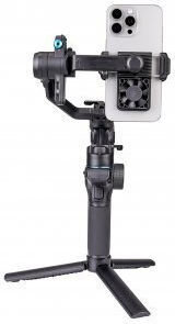 FeiyuTech Scorp Mini 3 Gimbal pentru Telefon Mobil cu 14 Ore de Funcționare Negru