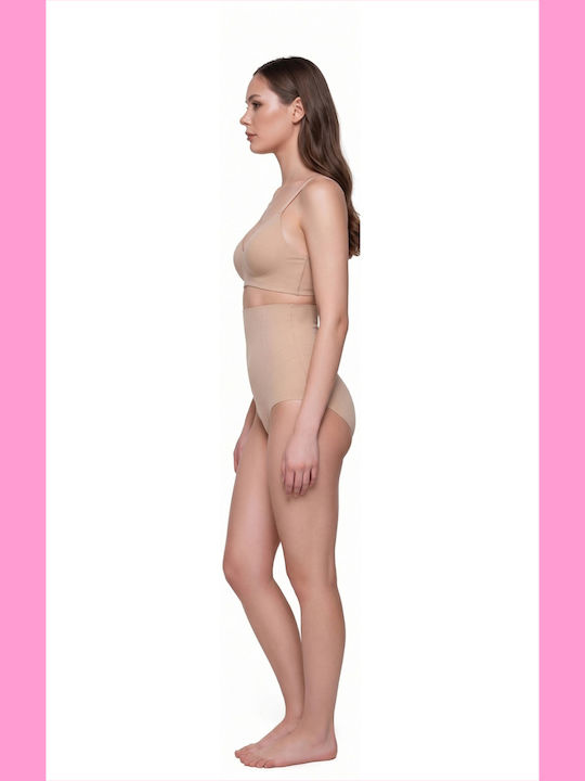 Luna Sculpt Slip Σύσφιξης Χωρίς Ραφές Μπεζ