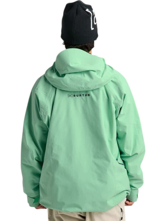 Burton Ak Cyclic 3076310E6R Men's Gore-Tex Ski & Snowboard Jacket Green
