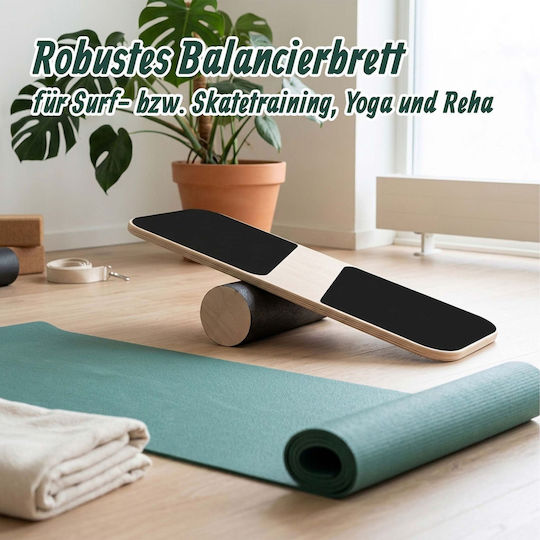 Relaxdays Platformă de Echilibru Bej