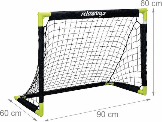 Relaxdays Poartă de Fotbal 60x90x60cm