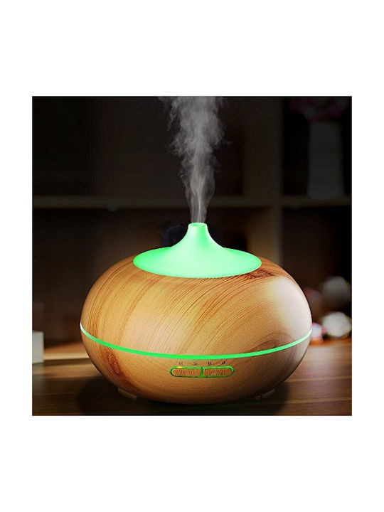Dispozitiv de aromaterapie Pure Aroma 150 cu ultrasunete, LED, cu telecomandă și temporizator, maro, 150 ml 27709GL/70