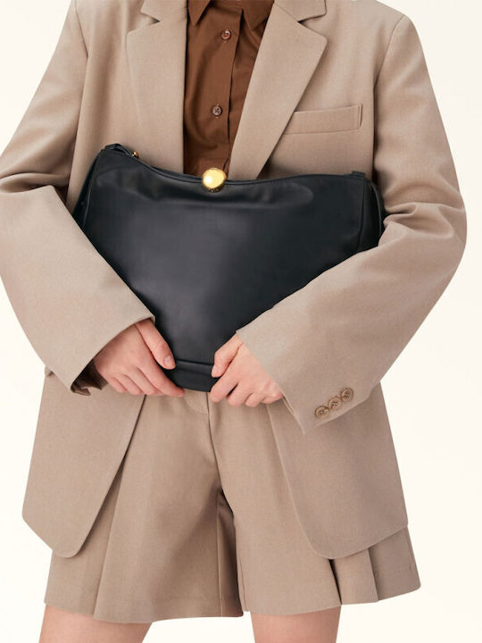 Sfera Leather Women's Black Hobo Bag
