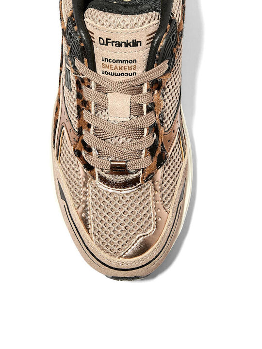 Sneakers Chunky pentru Femei Leopar