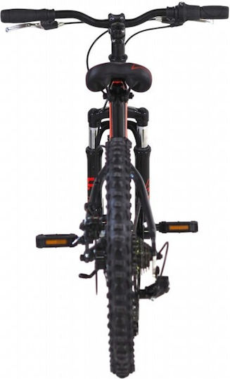 20" Kinder-Mountainbike mit grauem Aluminiumrahmen