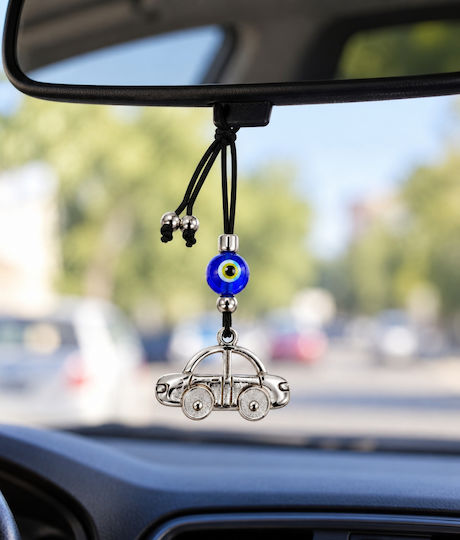 Talismán Norocos Auto Athinodorou Handmade Mașină Șnur Albastru Ochișor 09ya00004
