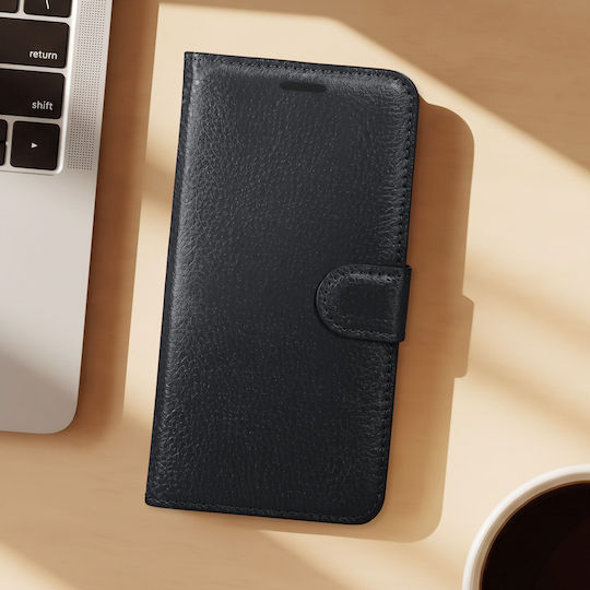 Zanaé Wallet Case Redmi Note 17 Pro Max Textured Stand Function Black