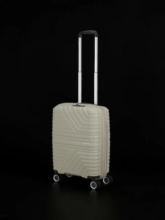 American Tourister Flytwist Valiză de Călătorie pentru Cabină, Rigidă, Bej, Înălțime 55 cm
