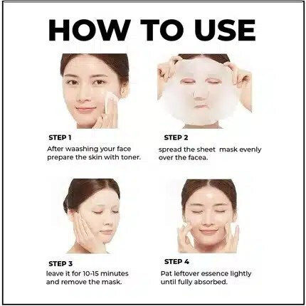 Missha Airy Fit Sheet Mask Shea Butter Stoffmaske Für Gesicht Karité-Butter 19gr