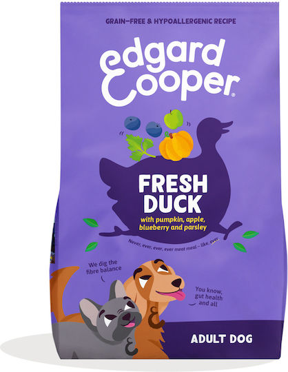 12kg Dry Food for Adult Large Breed Dogs with Duck, Meat and Vegetables