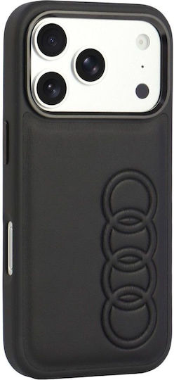Audi Case Tt Aus Kunstleder Mit MagSafe Für iPhone 18 Pro 17 Pro Schwarz Au-tpupcmip18p-tt/d1-bk