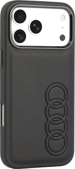 Audi Case Tt Aus Kunstleder MagSafe iPhone 18 Pro Max 17 Pro Max Schwarz Au-tpupcmip18pm-tt/d1-bk