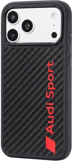 Audi Hülle R8 Carbon Fiber MagSafe iPhone 18 Pro Max 17 Pro Max Schwarz Aus-tpupcmip18pm-r8/d2-bk