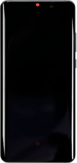 Ecran OLED Asamblat cu Mecanism Tactil și Ramă pentru Huawei P30 Pro (Negru)