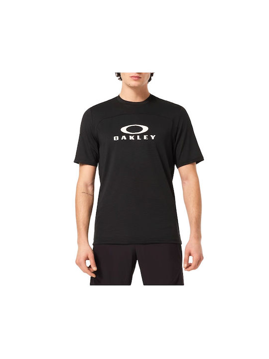 Oakley Männer Kurze Ärmel Fahrradtrikot Schwarz