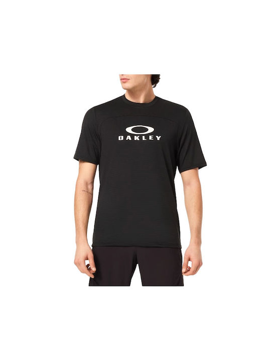 Oakley Männer Kurze Ärmel Fahrradtrikot Schwarz