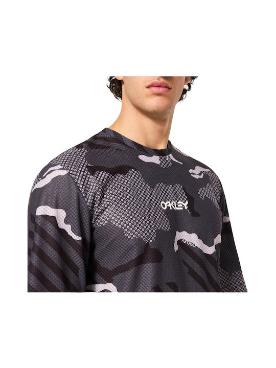 Oakley Ανδρική Κοντομάνικη Μπλούζα Ποδηλασίας Γκρι