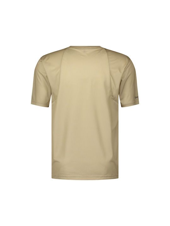 Scott Men's Short-Sleeve Mountain Bike Jersey Beige
