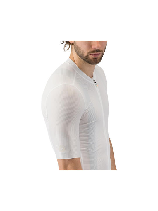Castelli Herren Kurzarm-Radtrikot Weiß
