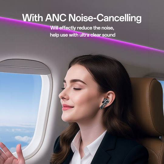 TWS37 Căști In-Ear Bluetooth Handsfree cu Husă de Încărcare Negre