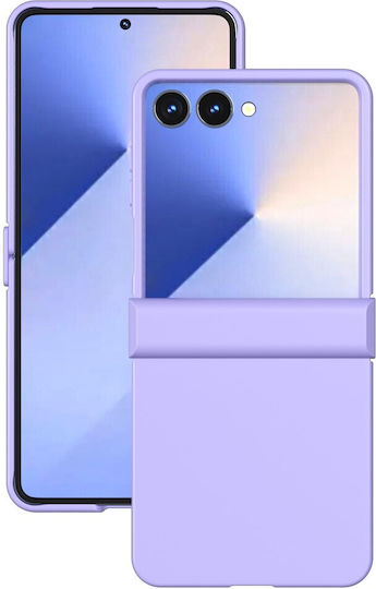 Abeel Заден пластмасов калъф, лилав (Galaxy Z Flip7)